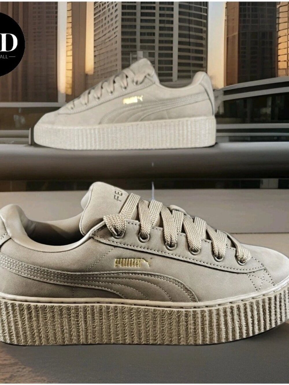 Puma Fenty x Creeper Phatty Earth Tone Pack 396813-01 - Men's Size 11